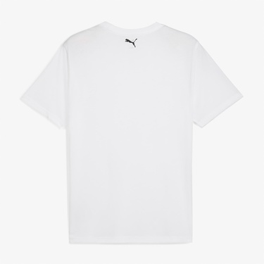  Puma Tad Tech Triblend Erkek Beyaz Antrenman T-Shirt