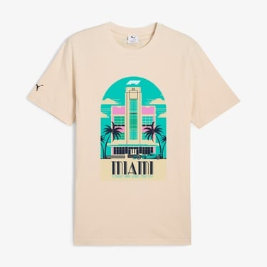  Puma F1 Miami Erkek Krem T-Shirt