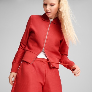  Puma Premium Ess A-Line Kadın Kırmızı Şort