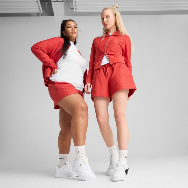  Puma Premium Ess A-Line Kadın Kırmızı Şort