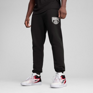  Puma Posterize Sweat Erkek Siyah Eşofman Altı