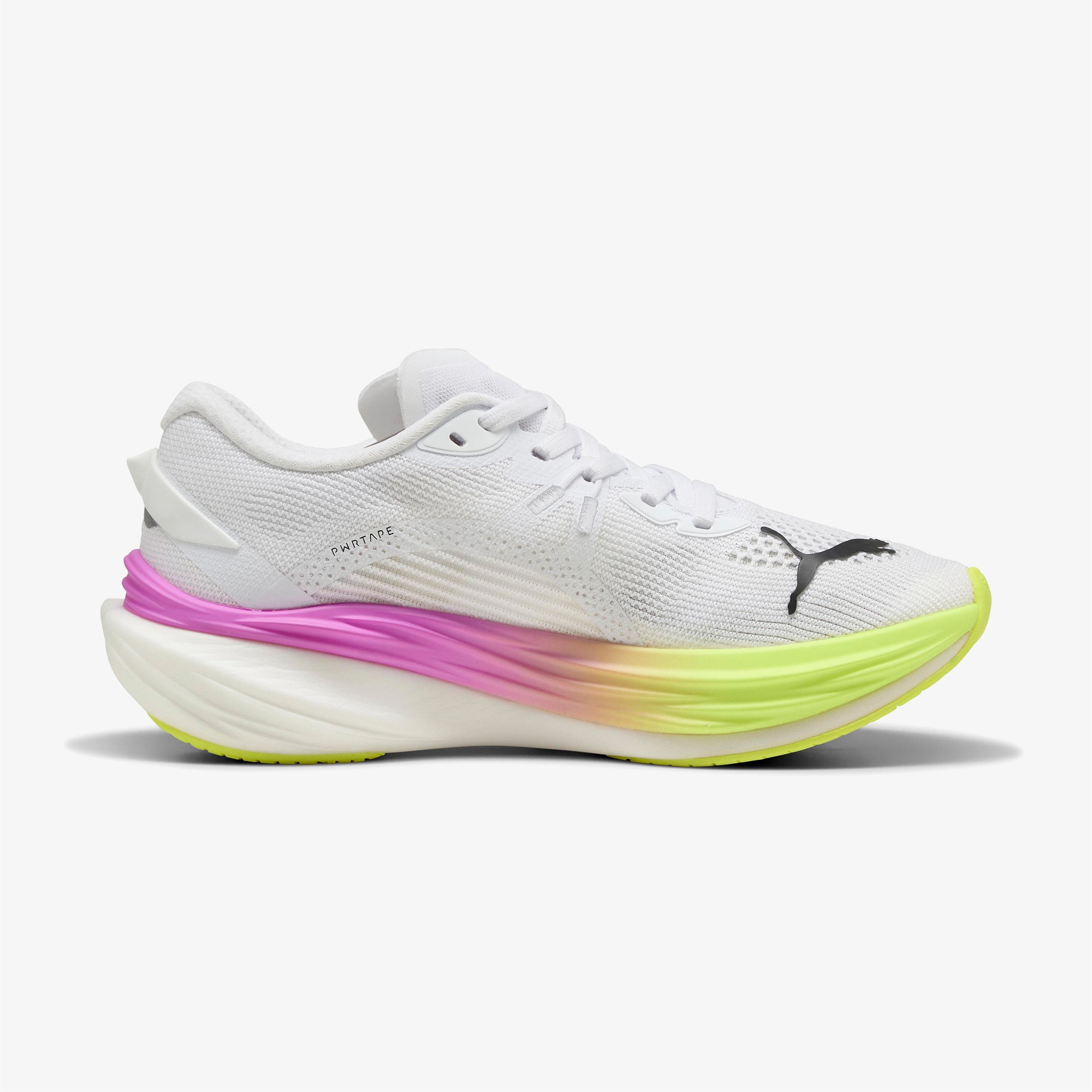 Puma Deviate Nitro 3 Kadın Beyaz Koşu Ayakkabısı