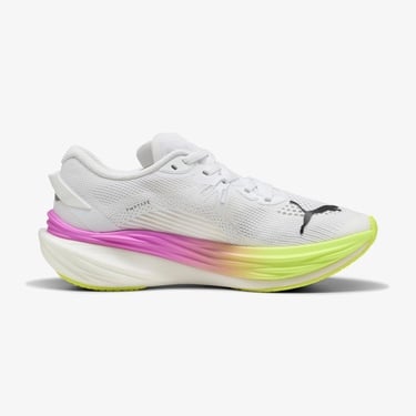  Puma Deviate Nitro 3 Kadın Beyaz Koşu Ayakkabısı