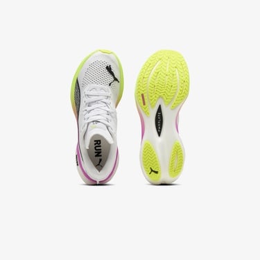  Puma Deviate Nitro 3 Kadın Beyaz Koşu Ayakkabısı