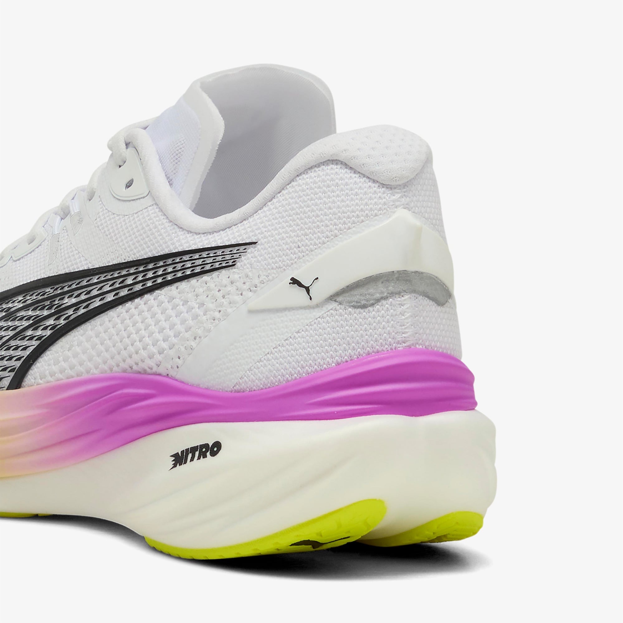 Puma Deviate Nitro 3 Erkek Beyaz Koşu Ayakkabısı