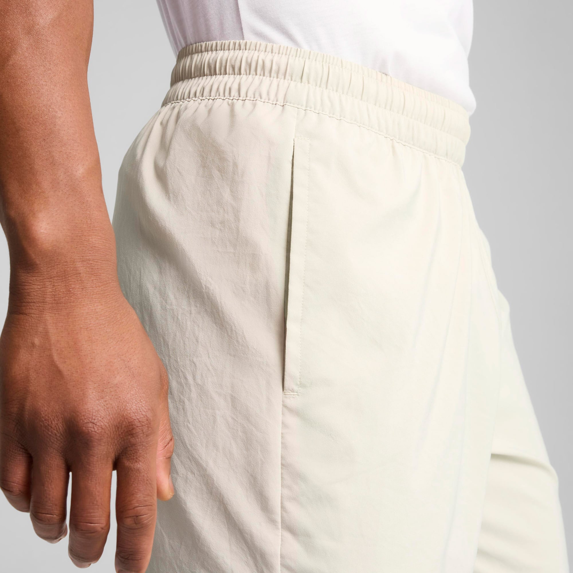 Puma Tad Essentials 7 Wven Erkek Krem Antrenman Şortu