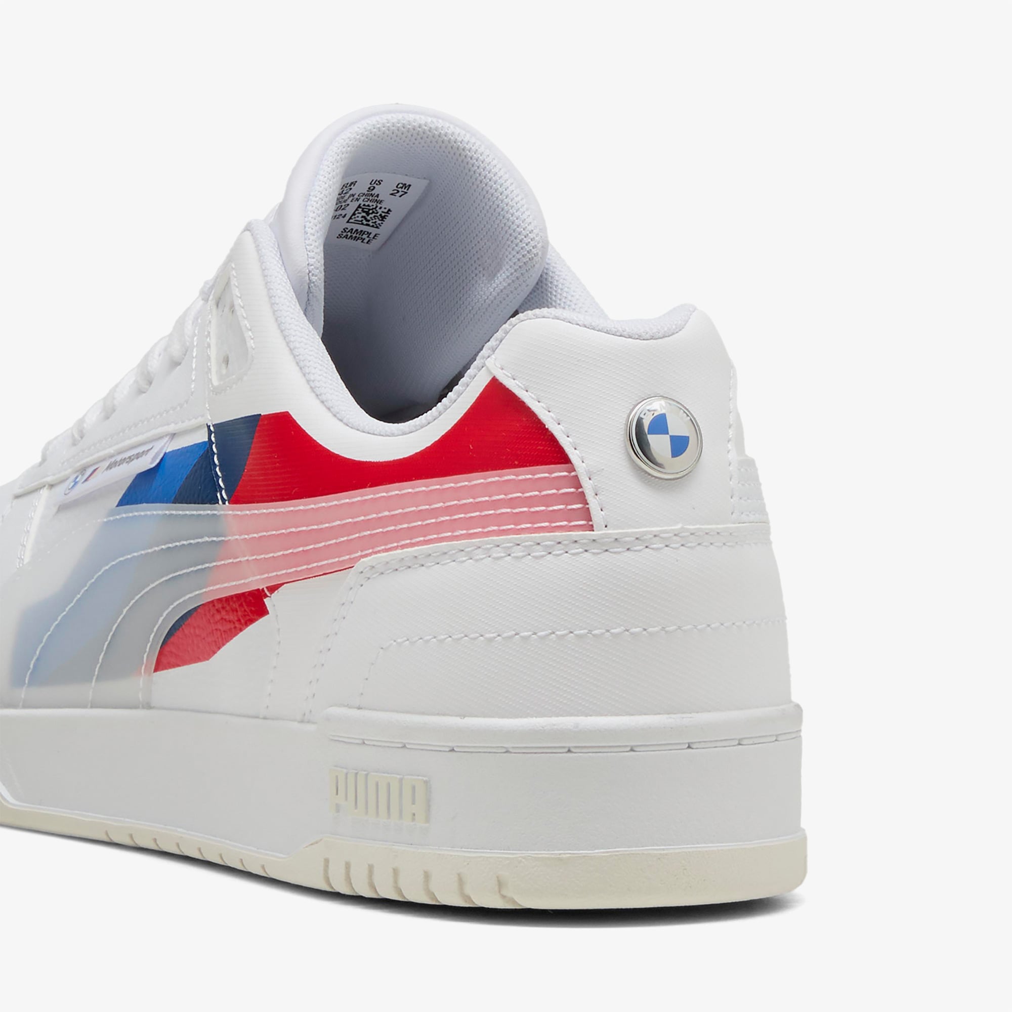 Puma Puma Bmw Mms Rbd Game Low Erkek Beyaz Spor Ayakkabı Sneaker | FashFed Beyaz - 7. görsel