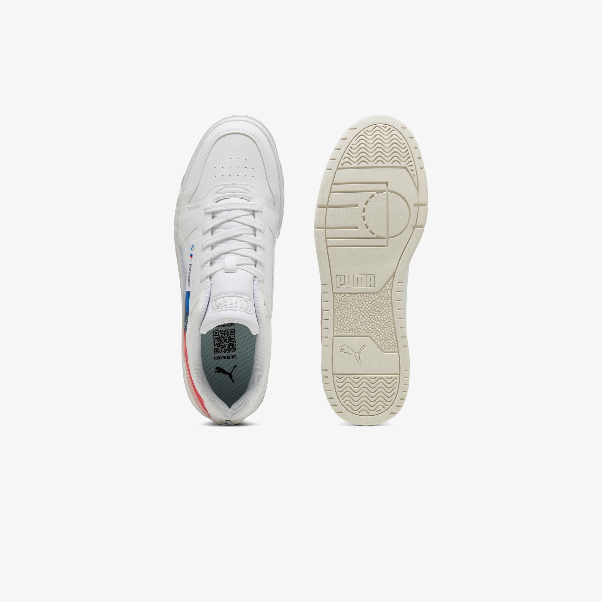 Puma Puma Bmw Mms Rbd Game Low Erkek Beyaz Spor Ayakkabı Sneaker | FashFed Beyaz - 5. görsel