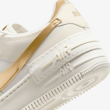  Nike Air Force 1 Shadow Kadın Bej Spor Ayakkabı