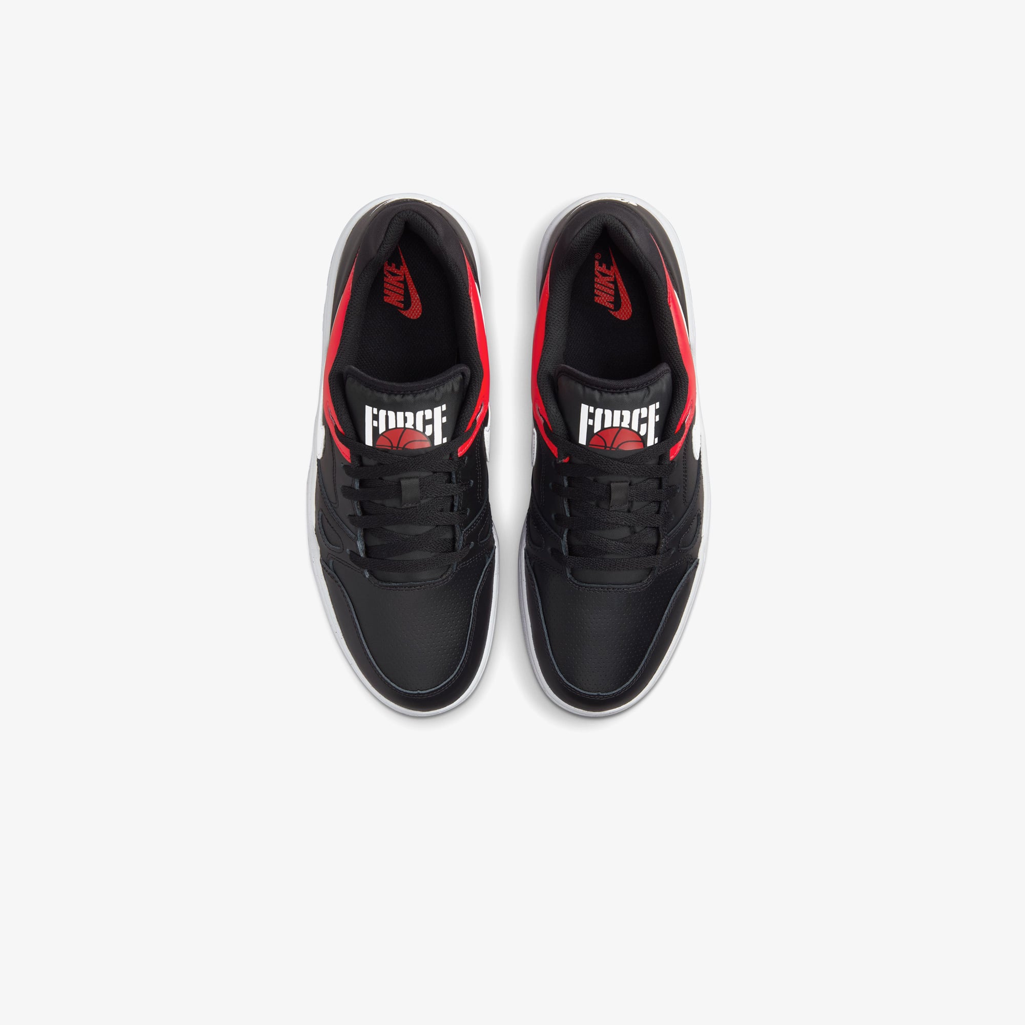 Nike Nike Full Force Low Erkek Siyah Spor Ayakkabı Sneaker | FashFed Siyah - 6. görsel