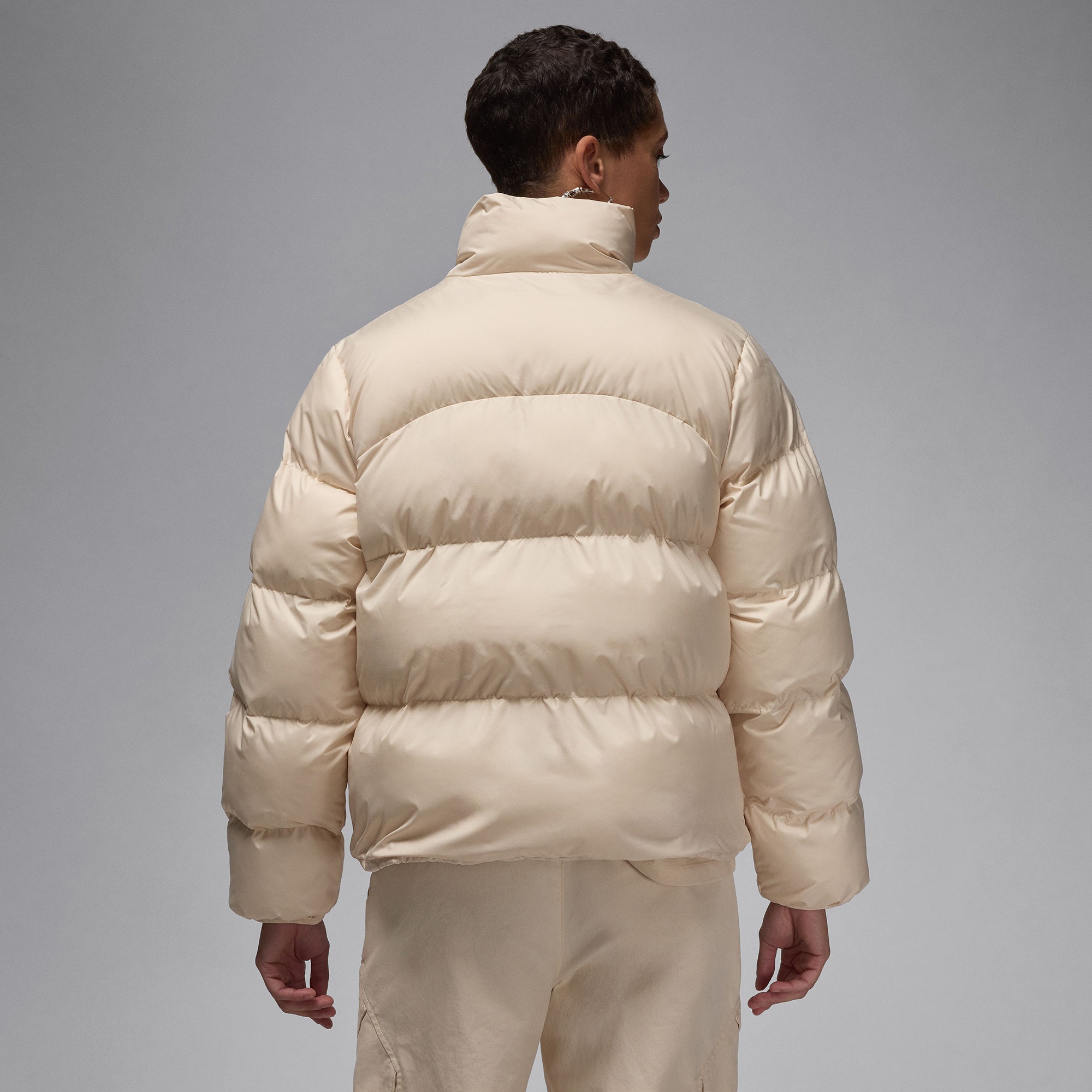 Jordan Puffer Kadın Kahverengi Mont