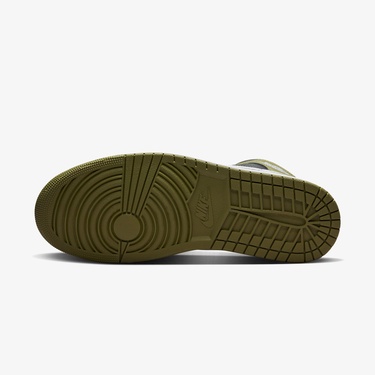  Jordan Air 1 Mid Erkek Siyah Spor Ayakkabı