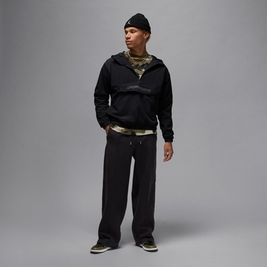  Jordan Air 1 Mid Erkek Siyah Spor Ayakkabı