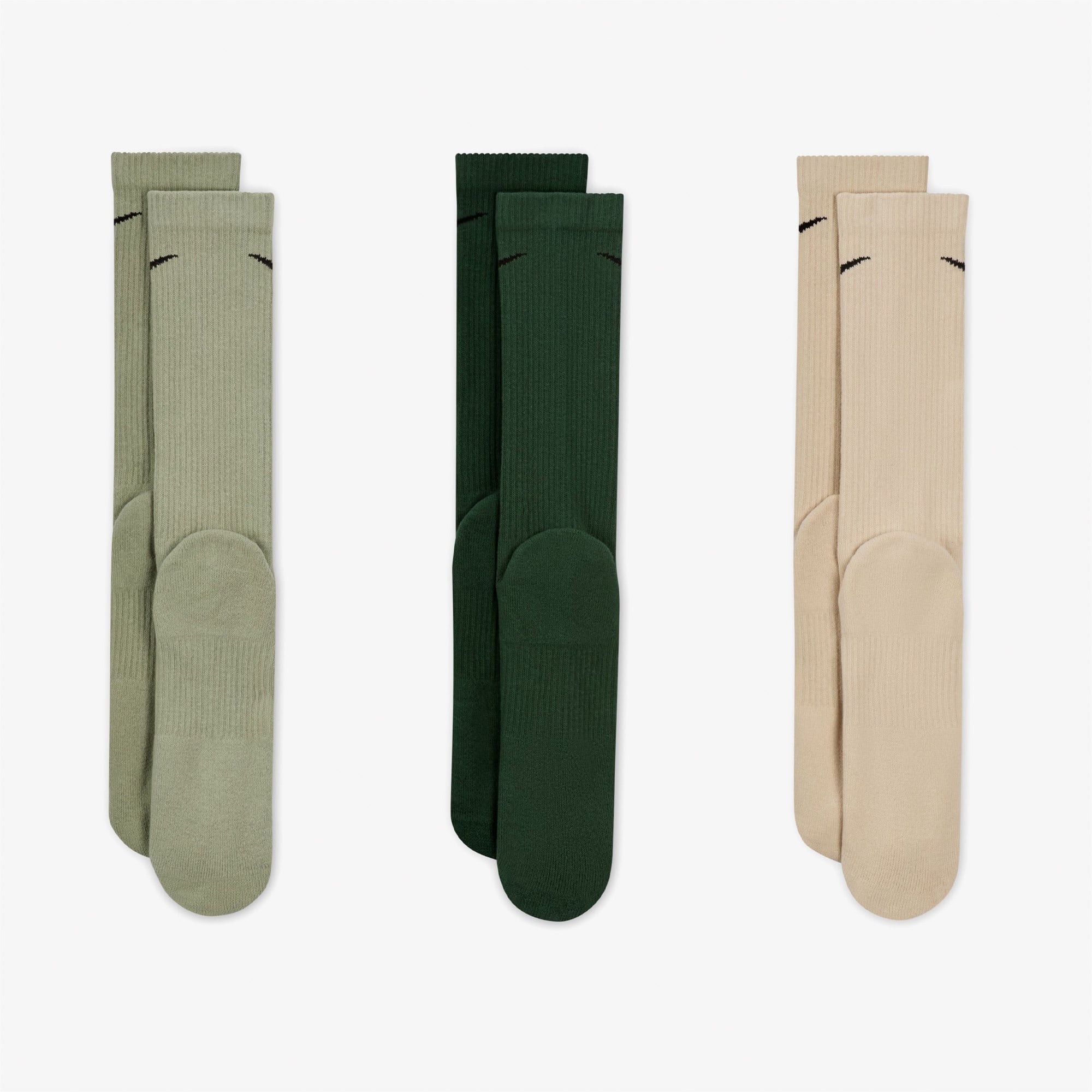 Nike Everyday Plus Cushioned Unisex Renkli 3'lü Çorap