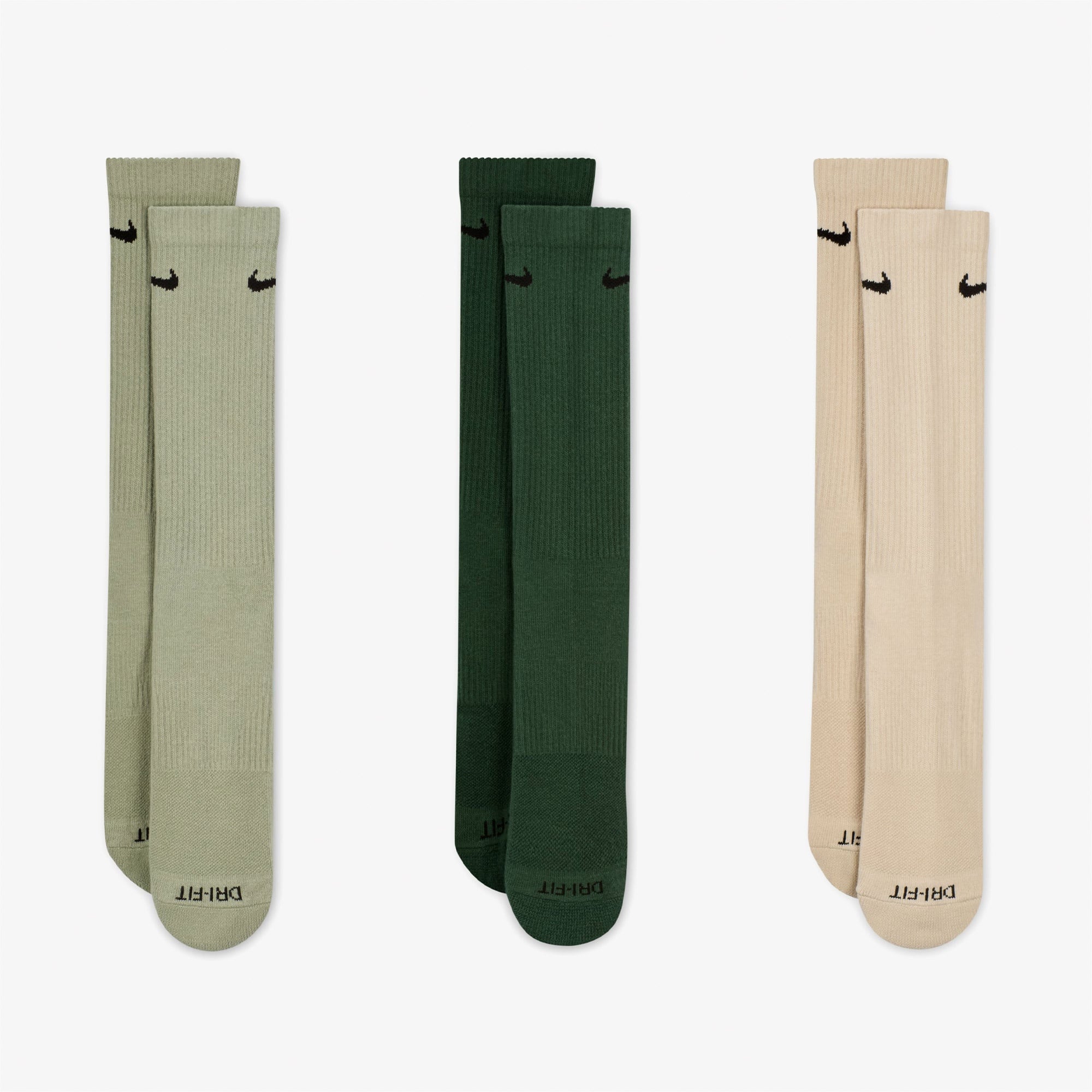 Nike Everyday Plus Cushioned Unisex Renkli 3'lü Çorap