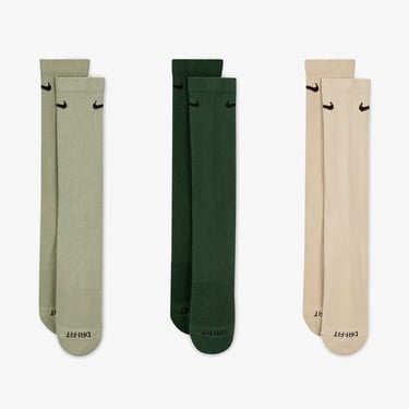  Nike Everyday Plus Cushioned Unisex Renkli 3'lü Çorap