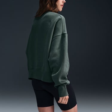  Nike Sportswear Phoenix Fleece Kadın Yeşil Sweatshirt