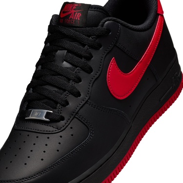  Nike Air Force 1 '07 Erkek Siyah Spor Ayakkabı