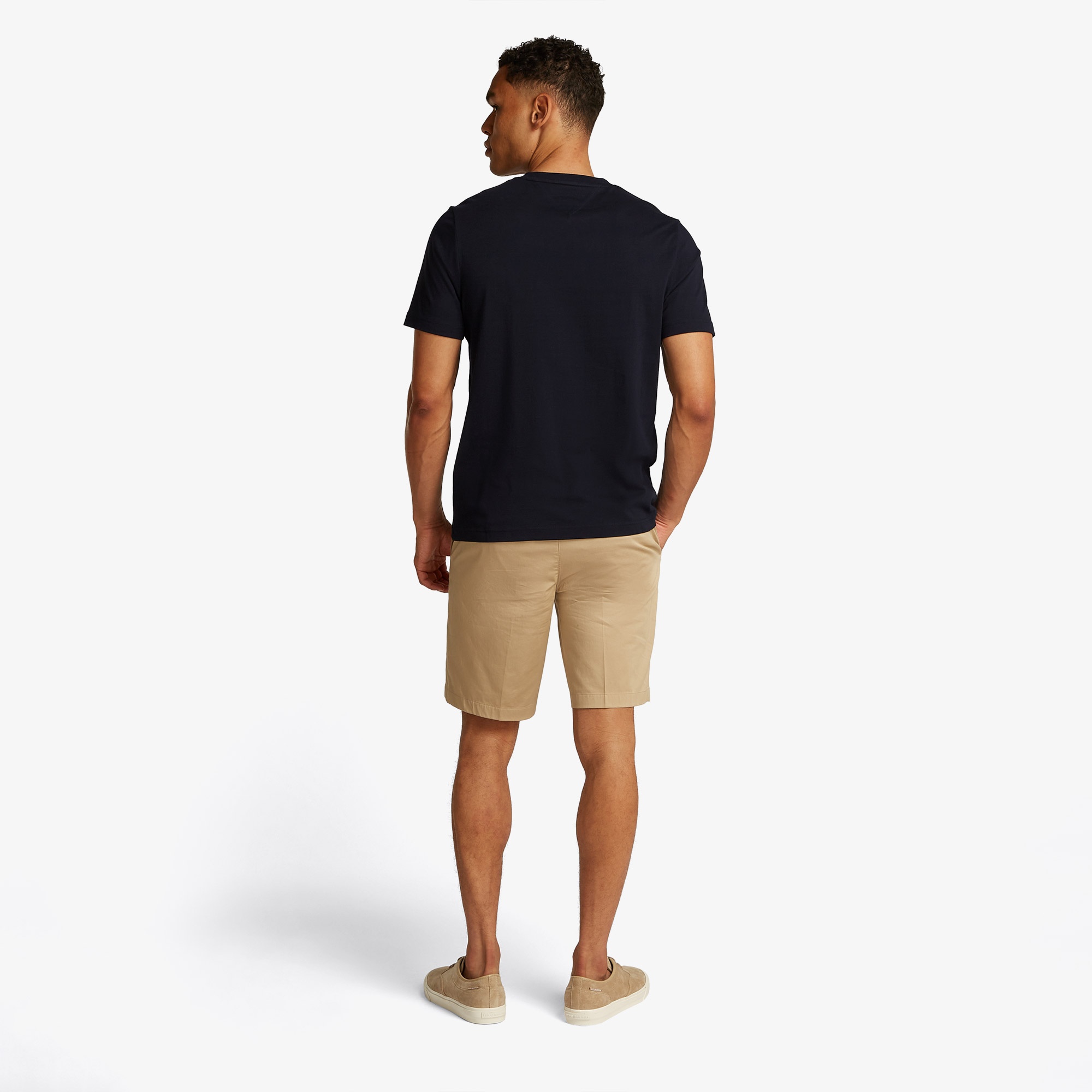 Tommy Hilfiger Brand Love Erkek Lacivert T-Shirt