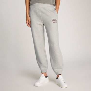  Tommy Hilfiger Texture Monotype Kadın Gri Eşofman Altı