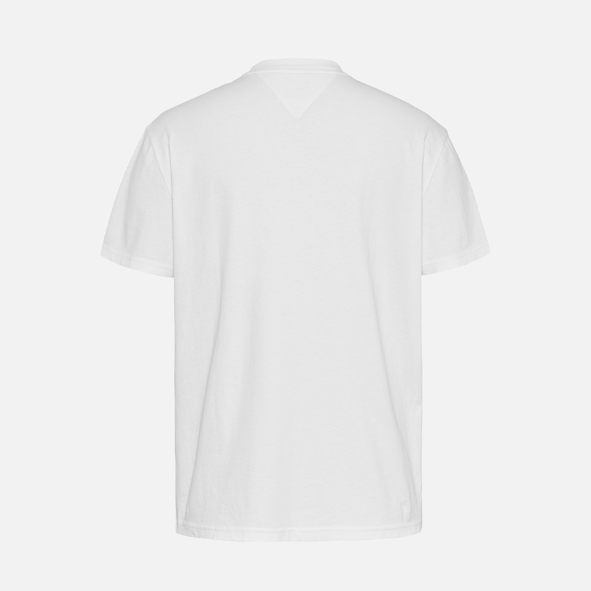 Tommy Jeans Reg Vintage Varsity Erkek Beyaz T-Shirt