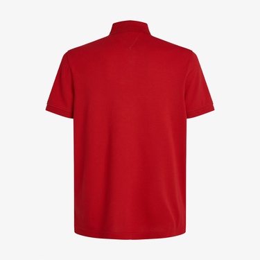  Tommy Hilfiger 1985 Regular Erkek Kırmızı Polo Yaka T-Shirt