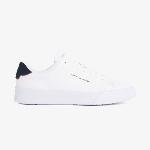  Tommy Hilfiger Court Detail Erkek Beyaz Sneaker