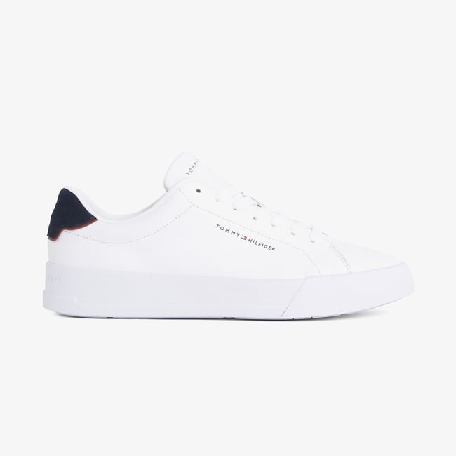  Tommy Hilfiger Court Detail Erkek Beyaz Sneaker