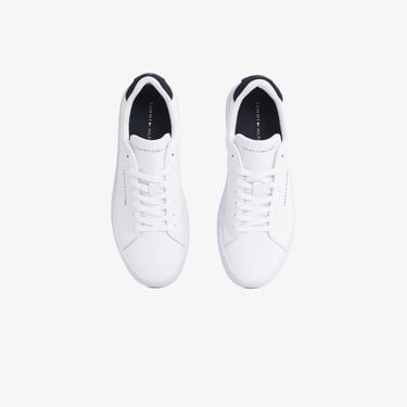  Tommy Hilfiger Court Detail Erkek Beyaz Sneaker