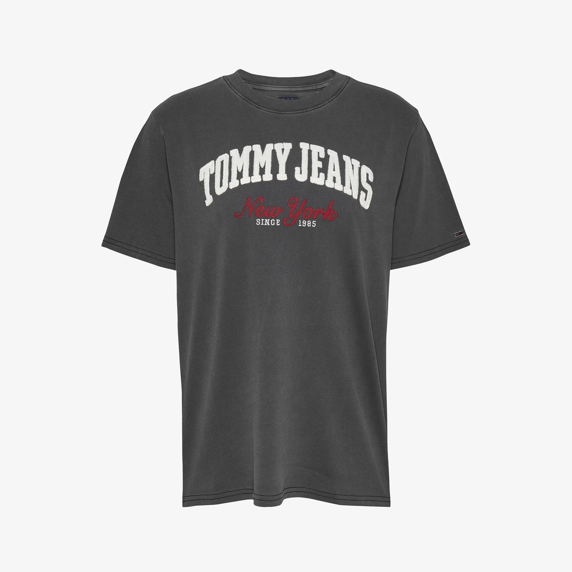 Tommy Jeans Relax Varsity Kadın Siyah T-Shirt