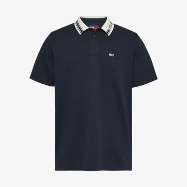  Tommy Jeans Tipped Logo Ext Erkek Lacivert Polo