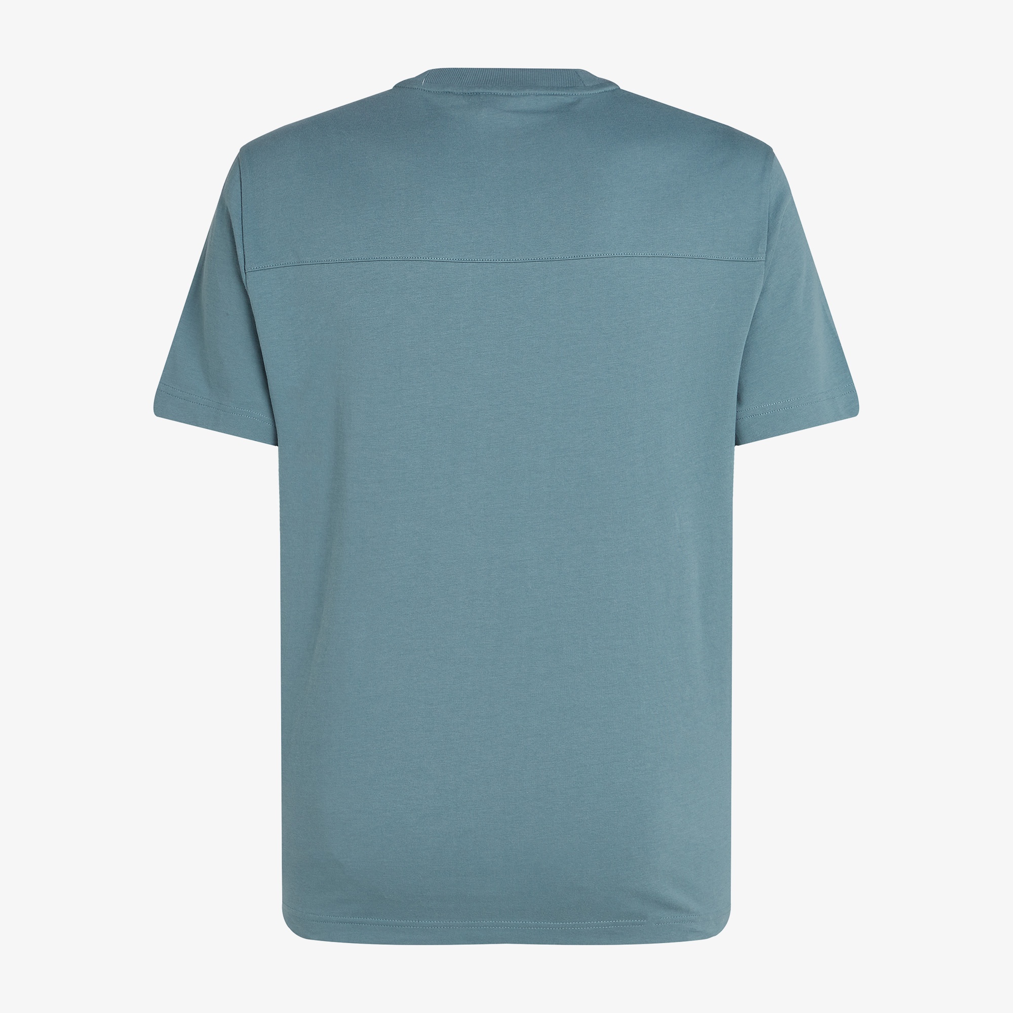 Calvin Klein Structured Embroidery Erkek Mavi T-Shirt