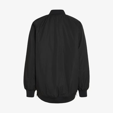  Calvin Klein Long Bomber Kadın Siyah Ceket