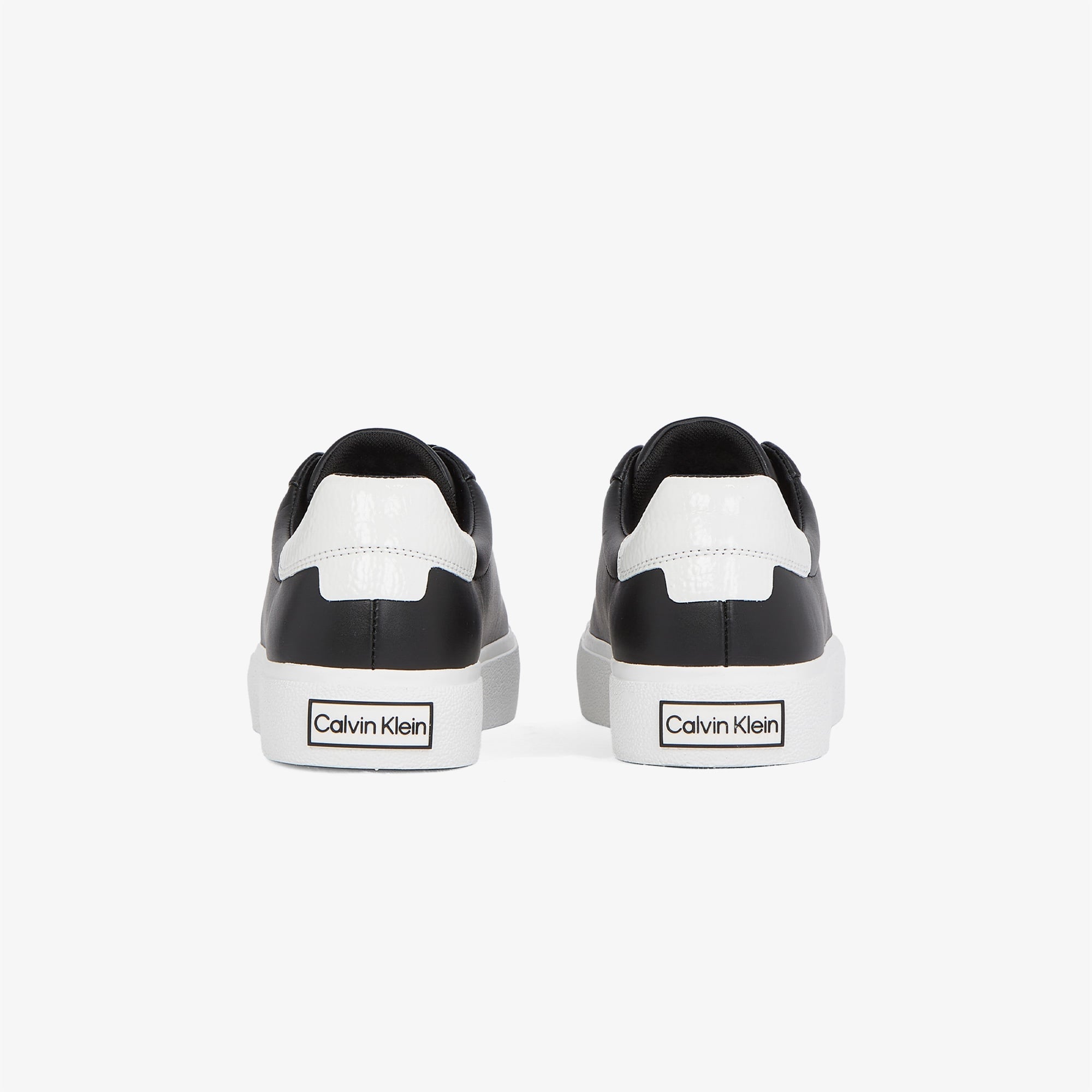 Calvin Klein Lace Up Texture Kadın Siyah Sneaker