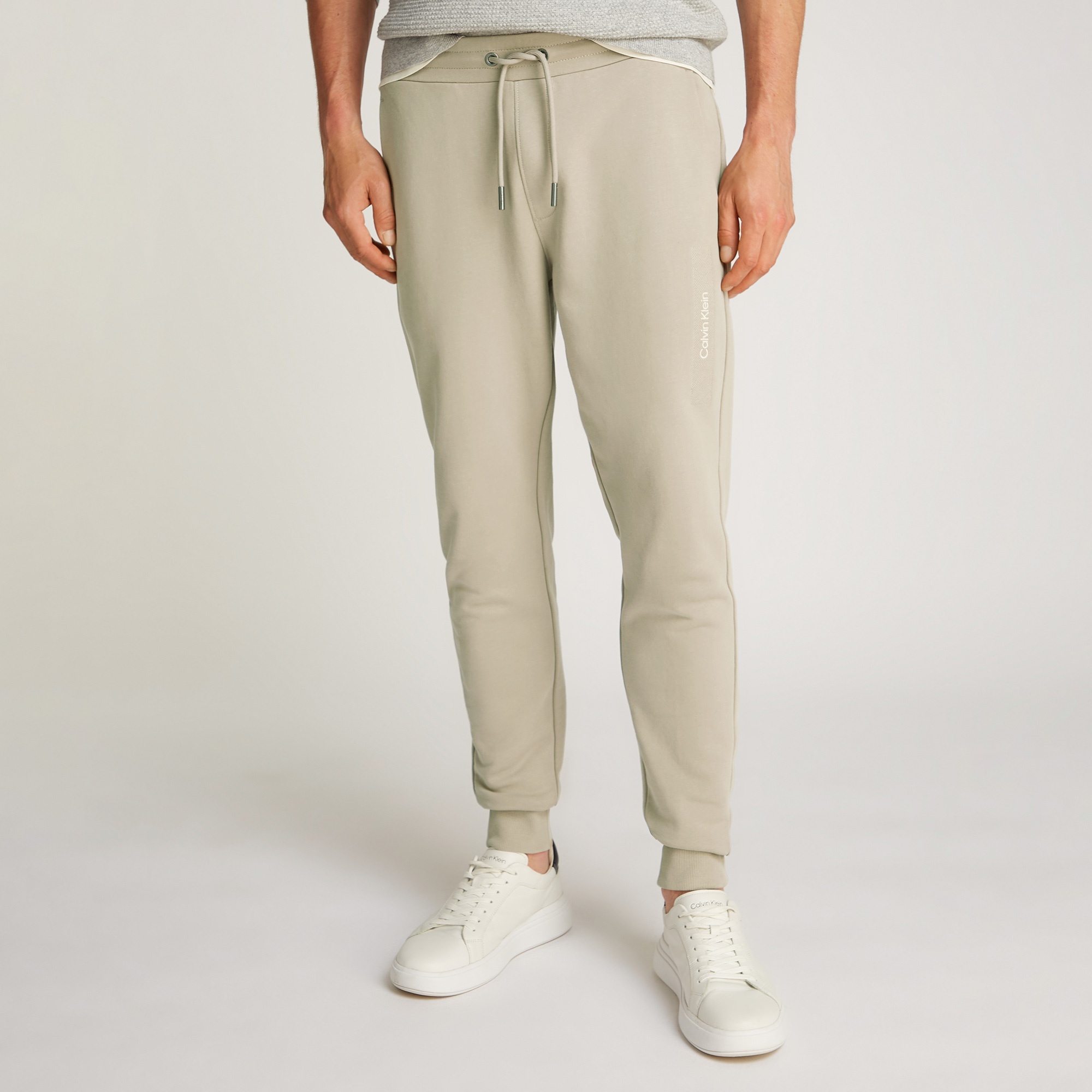 Calvin Klein Erkek Bej Eşofman Altı