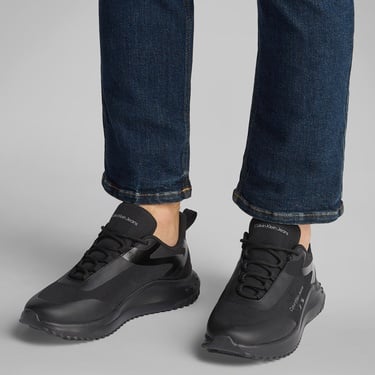  Calvin Klein Eva Runner Low Lace Ml Erkek Siyah Sneaker