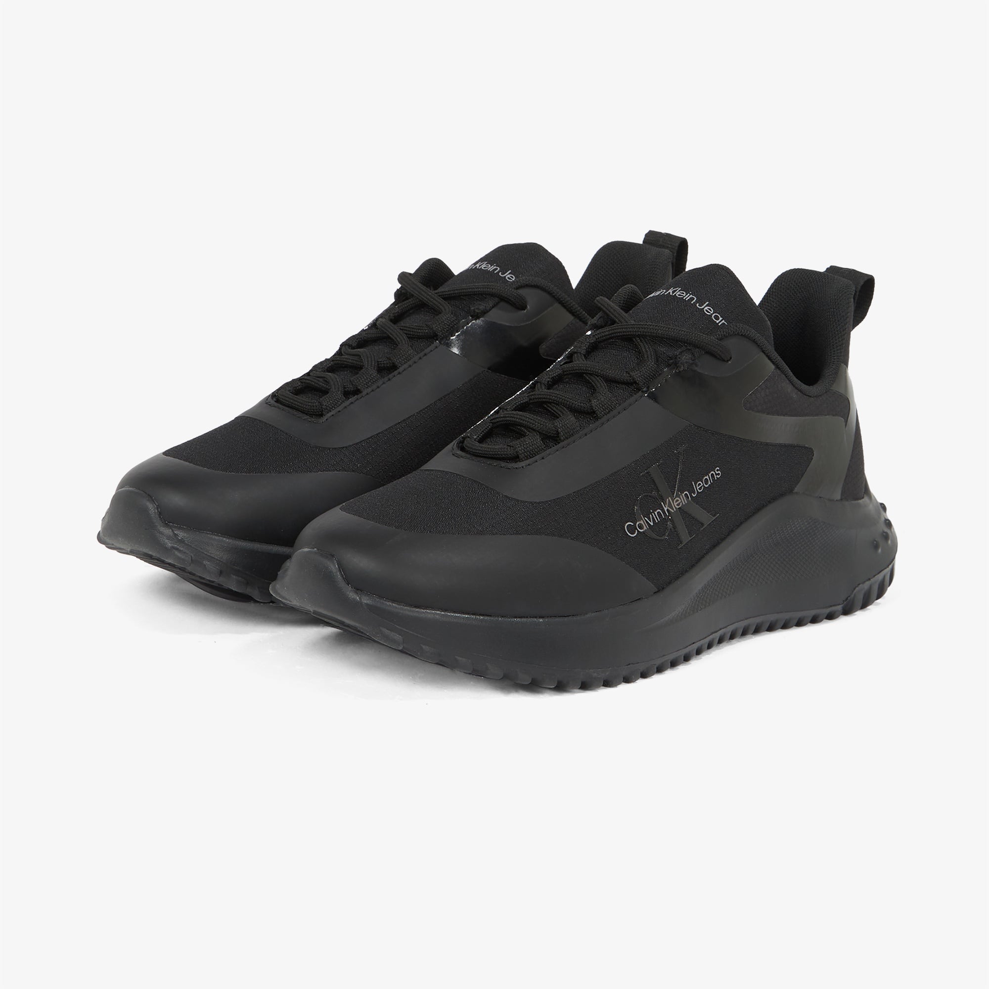 Calvin Klein Eva Runner Low Lace Ml Erkek Siyah Sneaker