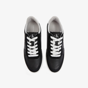  Calvin Klein Classic Cupsole Erkek Siyah Sneaker