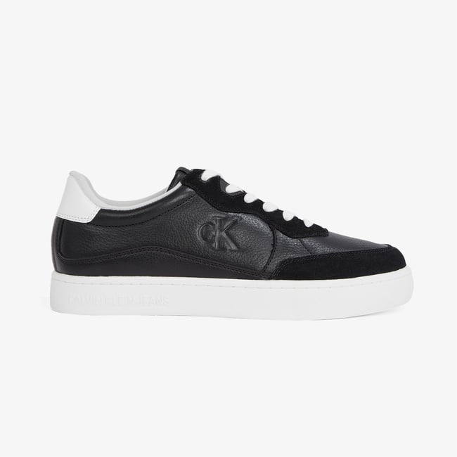  Calvin Klein Classic Cupsole Erkek Siyah Sneaker