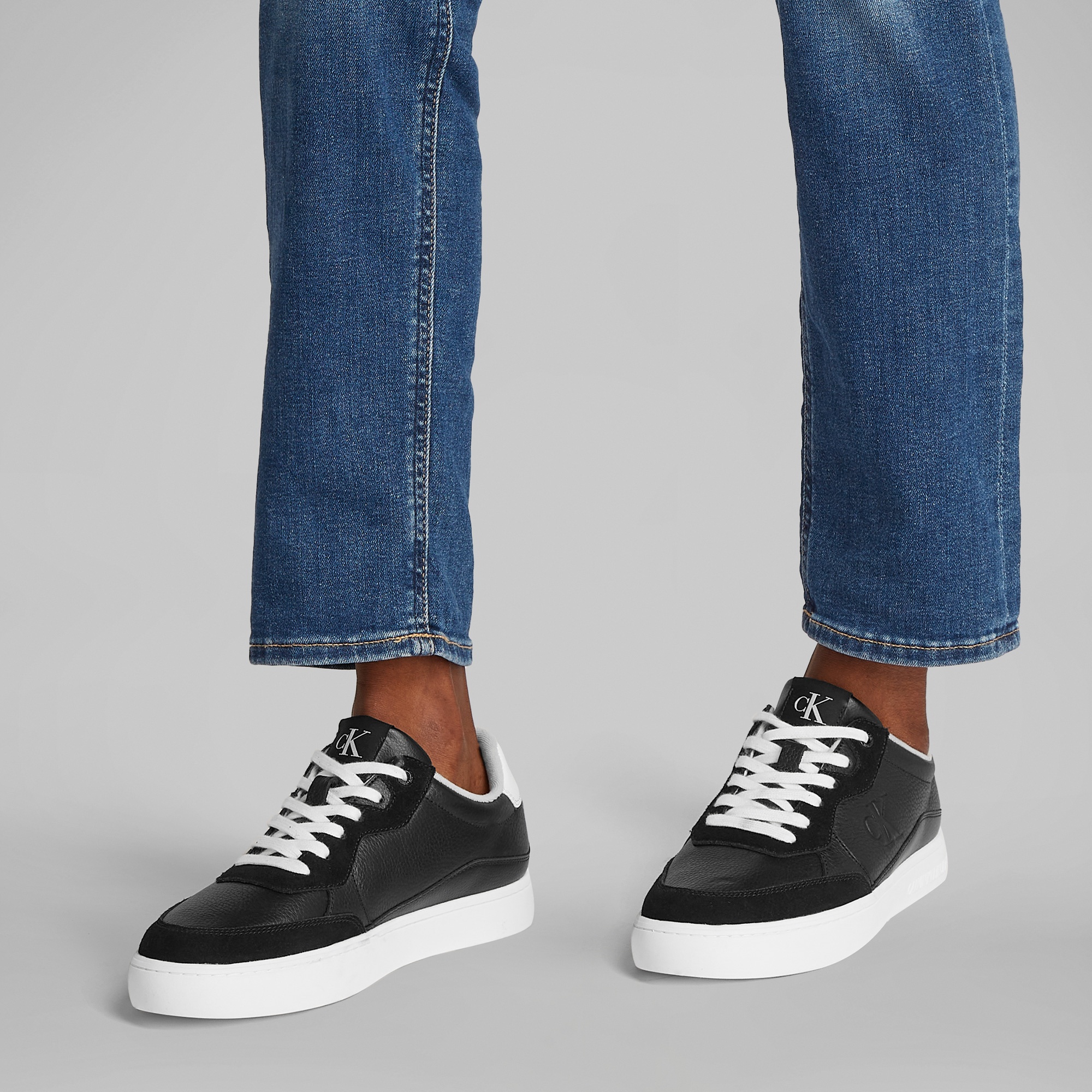 Calvin Klein Classic Cupsole Erkek Siyah Sneaker