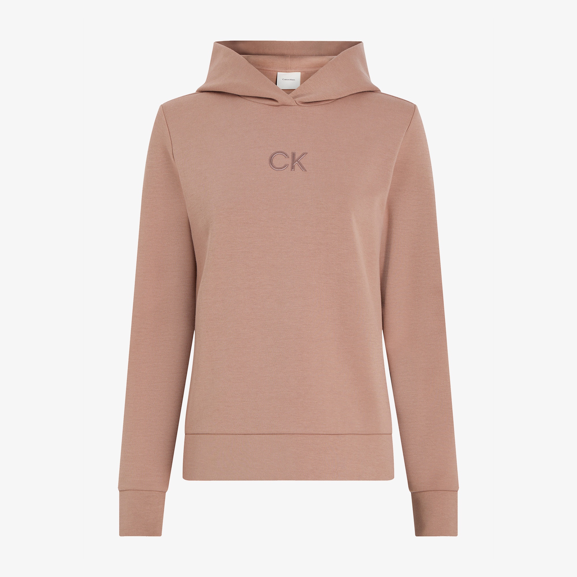 Calvin Klein Satin Regular Kadın Kahverengi Sweatshirt