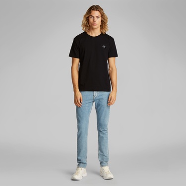  Calvin Klein 2'li Monologo Erkek Siyah T-Shirt