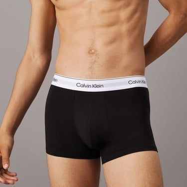  Calvin Klein Trunk 3'lü Erkek Siyah Boxer