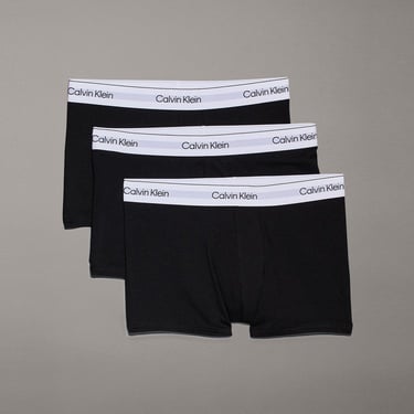  Calvin Klein Trunk 3'lü Erkek Siyah Boxer