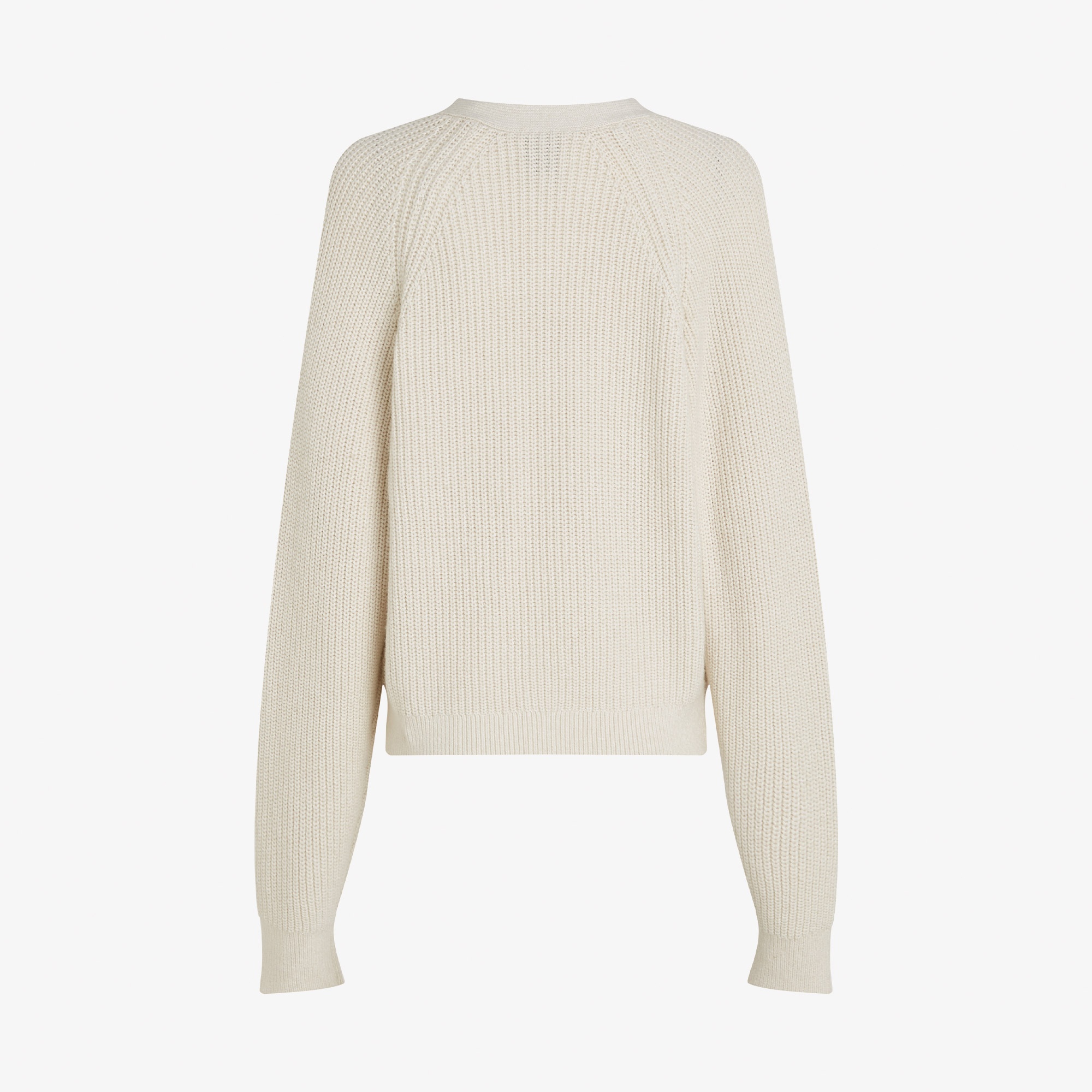 Calvin Klein Mouline Relaxed Kadın Krem Rengi Hırka