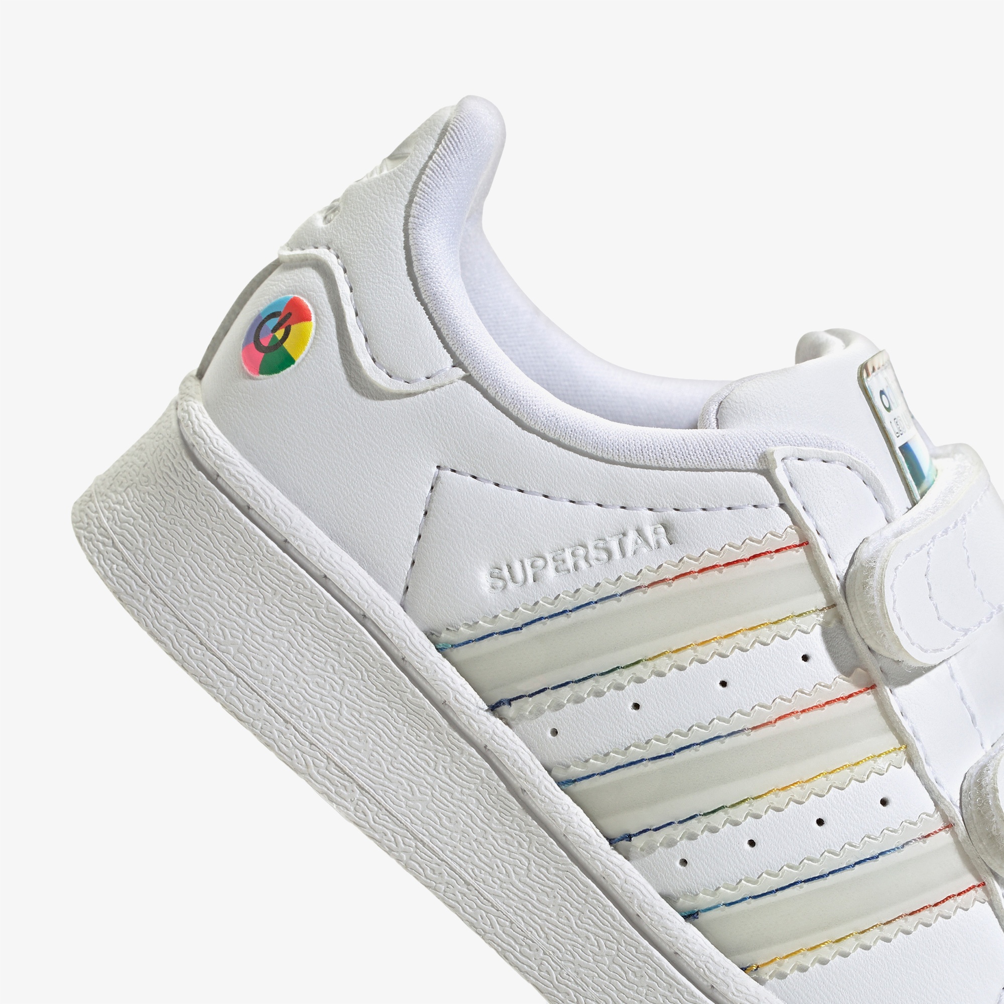 adidas Superstar LED Lights Comfort Closure Çocuk Beyaz Sneaker