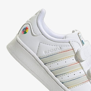  adidas Superstar LED Lights Comfort Closure Çocuk Beyaz Sneaker