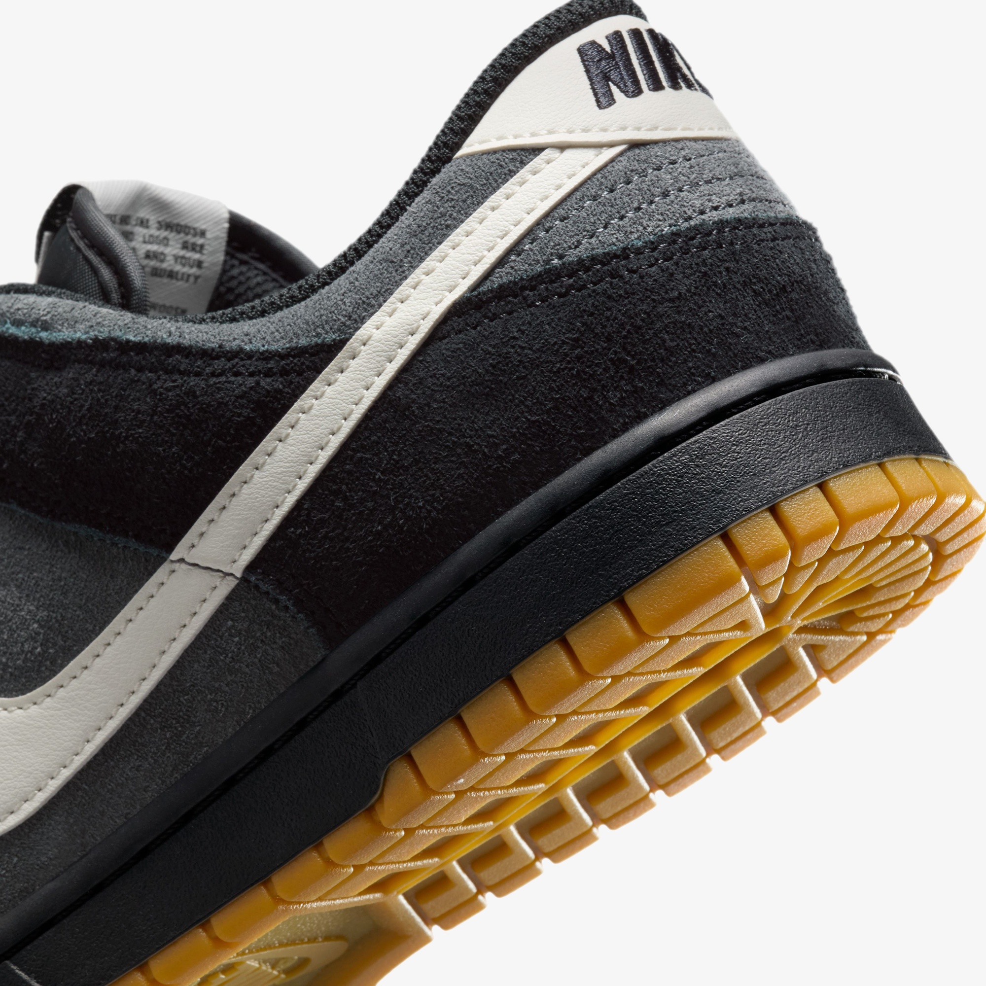 Nike Dunk Low Retro SE Erkek Siyah Spor Ayakkabı