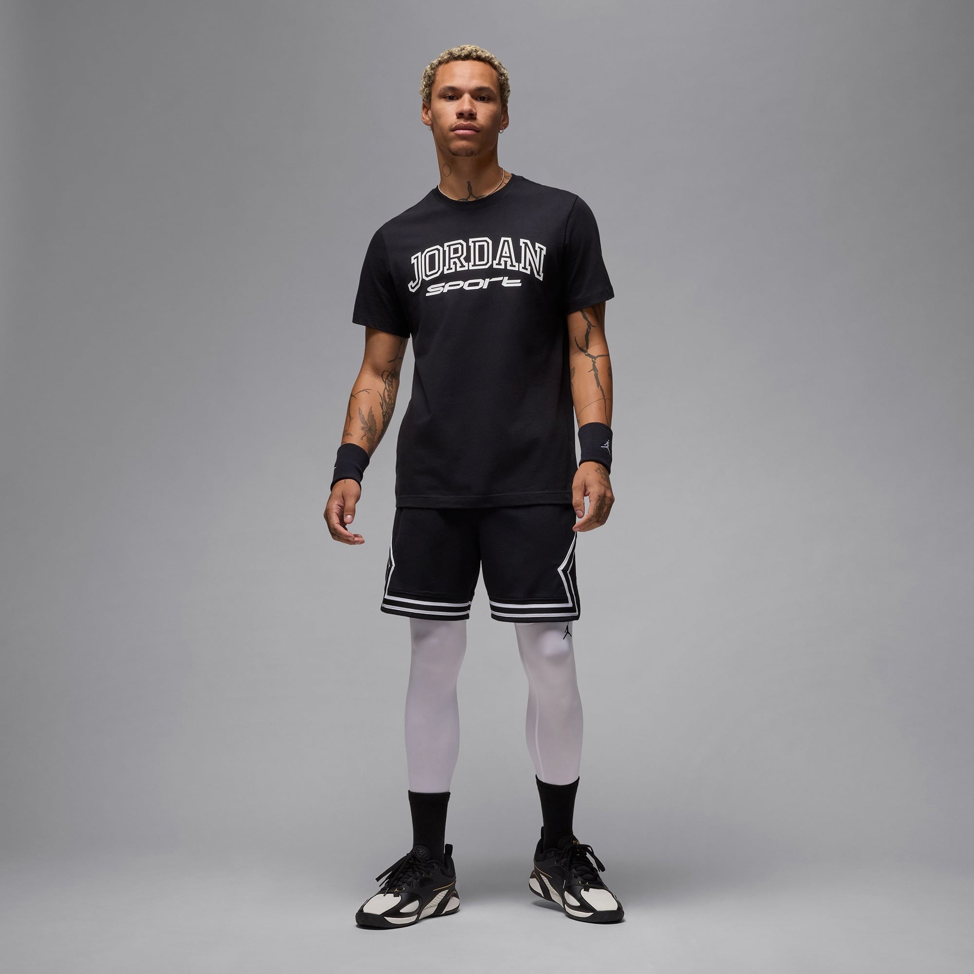 Jordan Dri-Fit Sport Diamond Erkek Siyah Şort