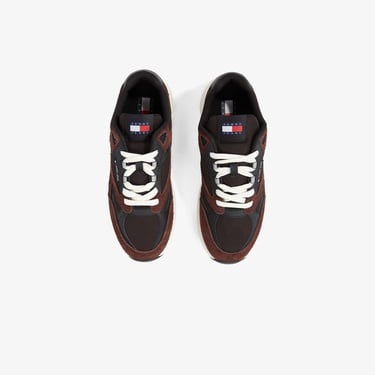  Tommy Hilfiger Erkek Kahverengi Sneaker